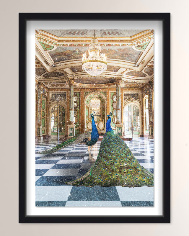 "Ballroom Beauties" Framed Art Print on Paper